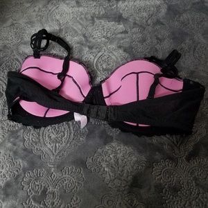 PINK Victoria's Secret Intimates & Sleepwear - VS PINK 36C Black lace date mermaid two strap bra PINK Victoria's Secret Intimates & Sleepwear - VS PINK 36C Black lace date mermaid two strap bra